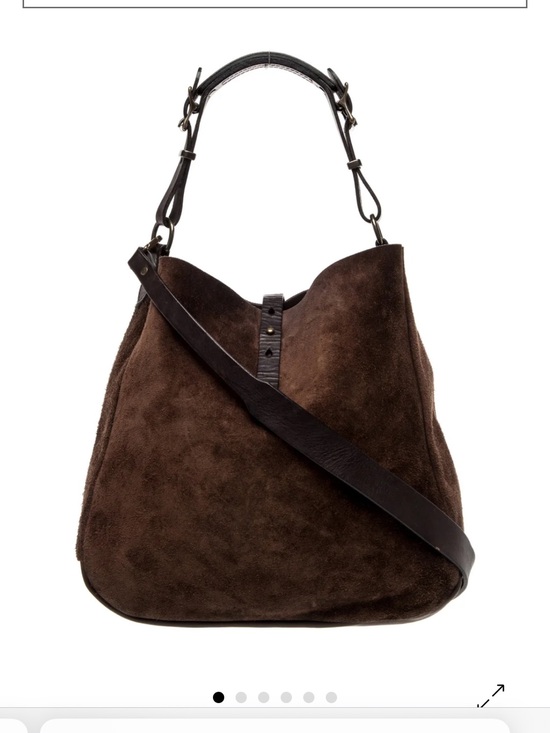 Filson Handbags - Filson Suede Top Handle Tote Bag in Dark Brown